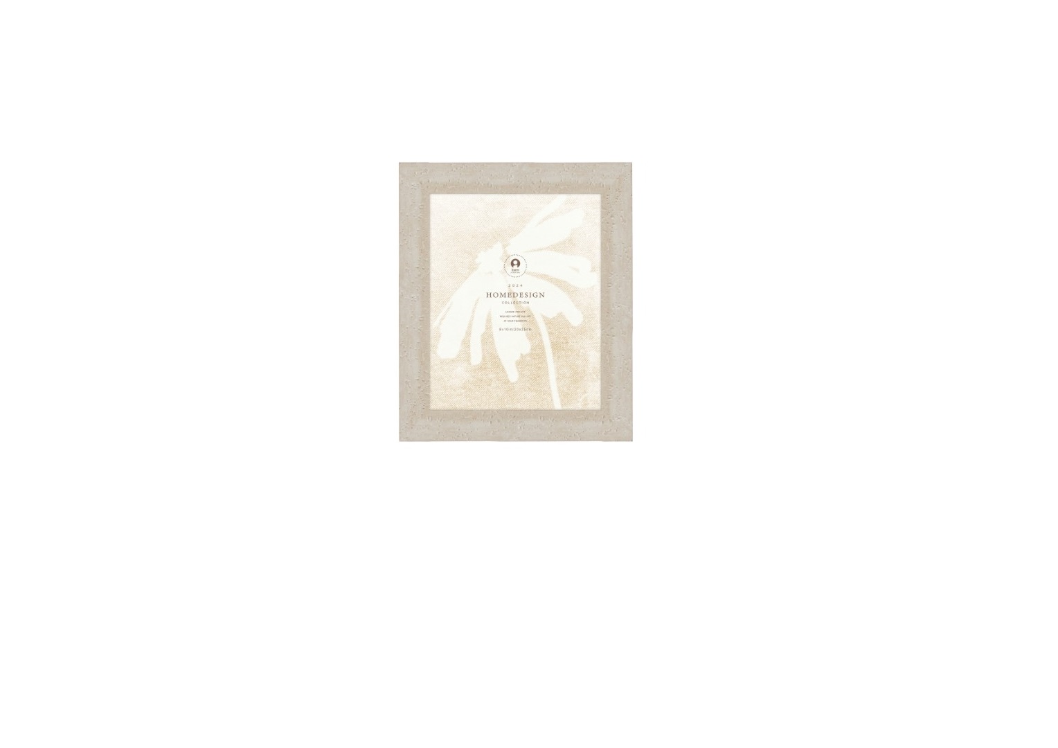 MARCO FOTO 20X25 PS CRISTAL 26X2X31 BEIGE